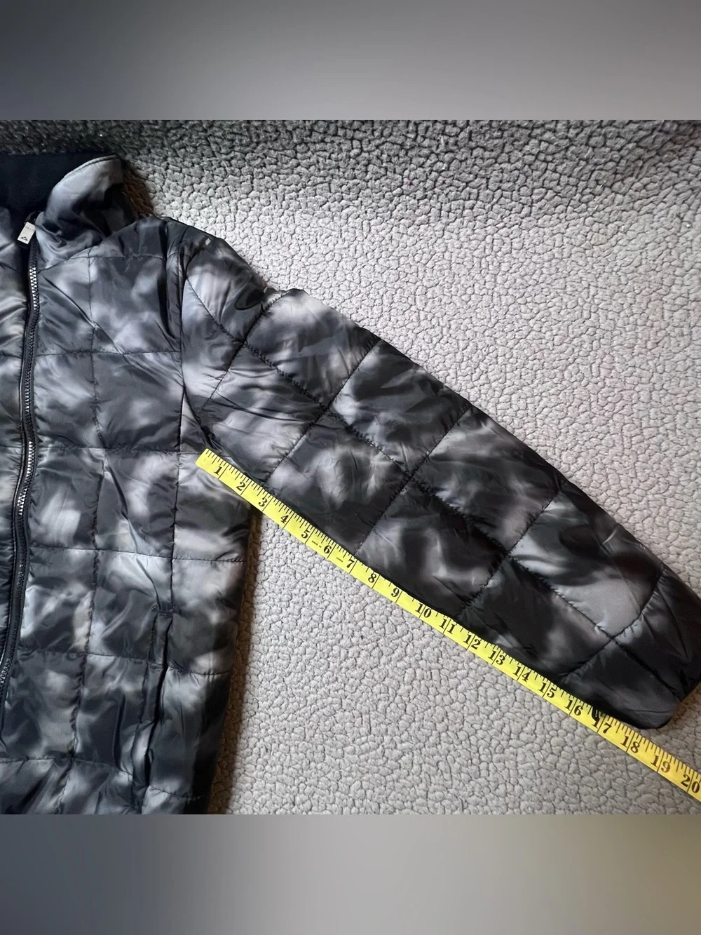 Gerry Puffer Jacket Little Boys Size Large 14-16 Gray And Black Light Jacket